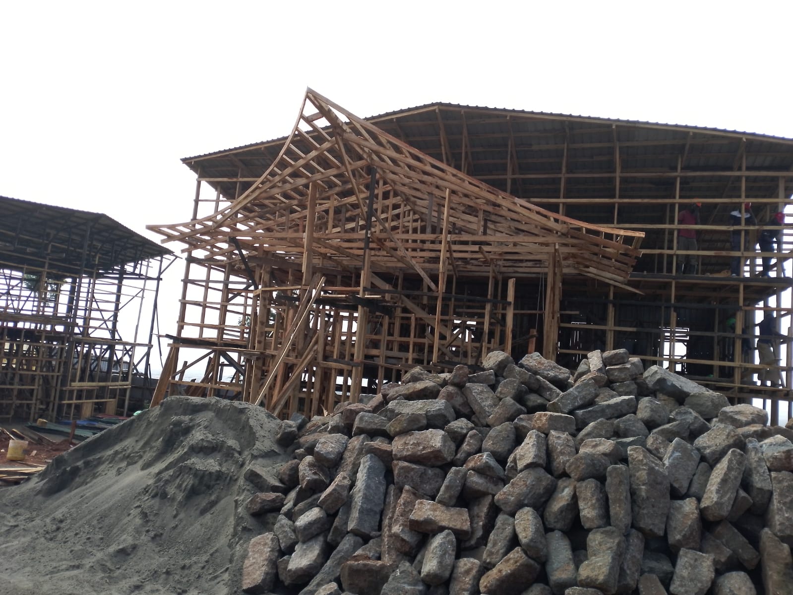 Building foundation project